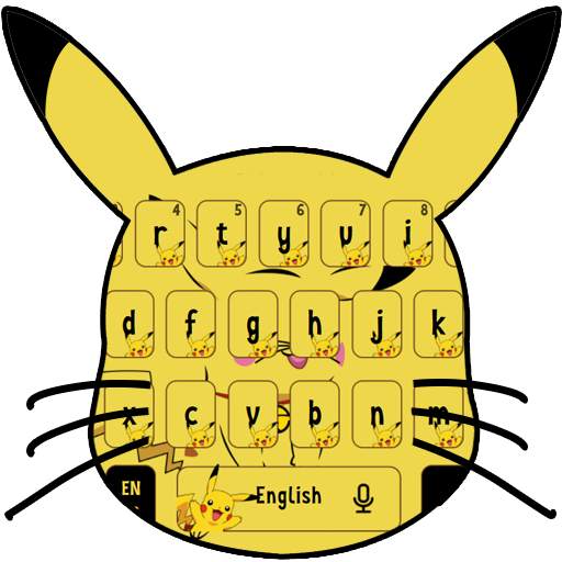 Yellow Cat Keyboard 10001001