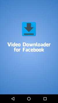 Video Downloader for Facebook screenshot 1