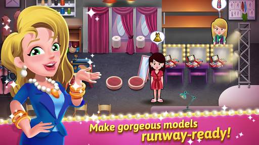 Top Model Dash - Fashion Time Management Game скриншот 1