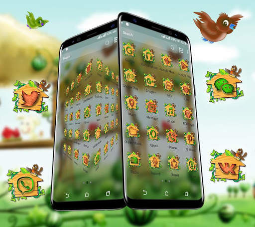 Cartoon Watermelon Theme screenshot 3