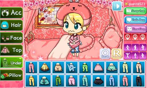 Pajamas Pretty Girl screenshot 2