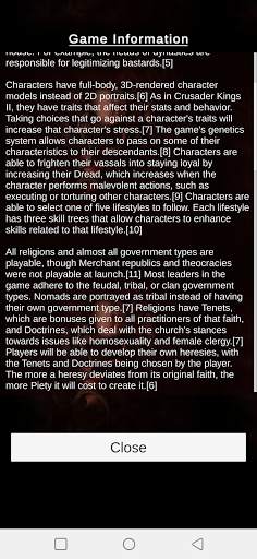 Crusader Kings 3 Companion скриншот 5