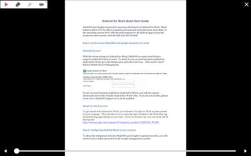 MaaS360 Secure Editor 10 تصوير الشاشة