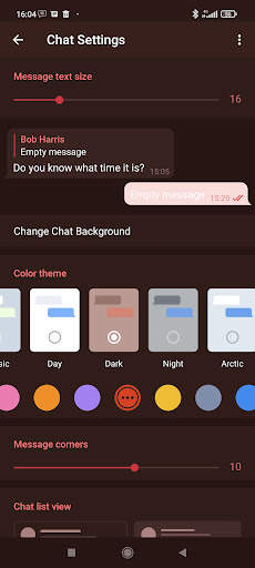 Unofficial telegram messenger screenshot 1