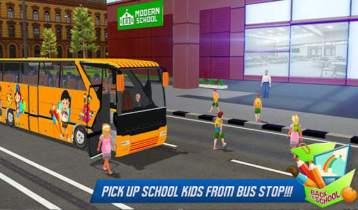 School Bus Driver Simulator 2021: City School Bus screenshot 9