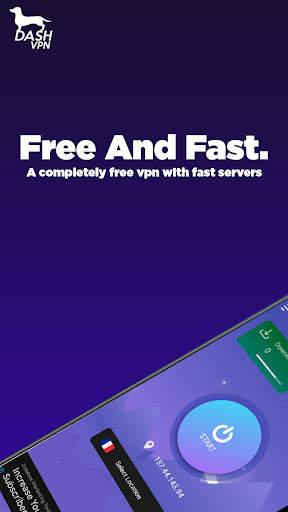 Dash VPN-  Free Turbo Super & Secure Private Proxy скриншот 2