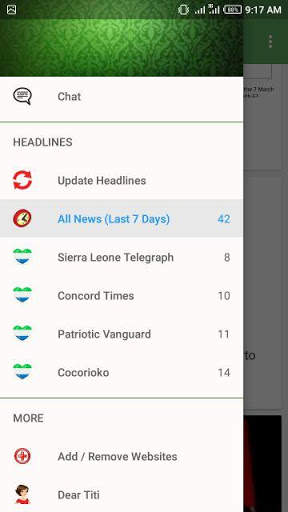 Sierra Leone News App screenshot 3