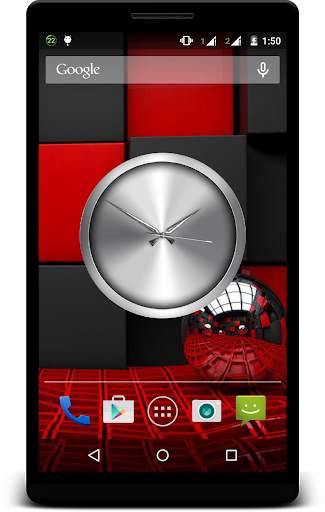 Metal Clock Live Wallpaper screenshot 7