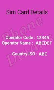 Phone Details स्क्रीनशॉट 5