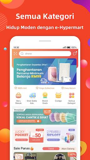 Fingo - Pusat Beli-belah Dalam Talian & Cashback screenshot 2
