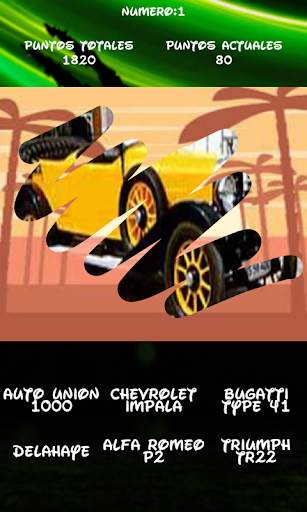 Classic cars,scratch and guess which one is scored screenshot 2