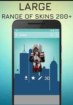 Superhero skins for Minecraft 3D screenshot 6
