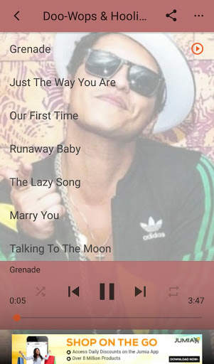 Bruno Mars Songs screenshot 2
