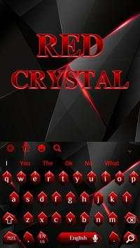 Black Red Crystal Diamond Keyboard screenshot 4