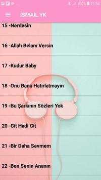 İsmail YK En iyi şarkıları çevrimdışı (2019) screenshot 4