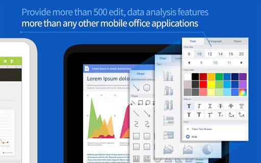 Polaris Office for BlackBerry screenshot 18