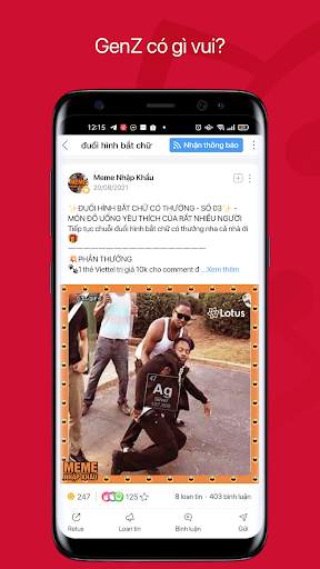 Lotus - Mạng Xã Hội screenshot 4