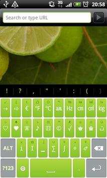 Lime Pro - HD Keyboard Theme screenshot 4