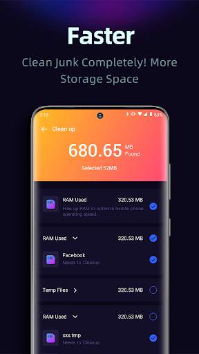 Fast Cleaner -Boost phone screenshot 5