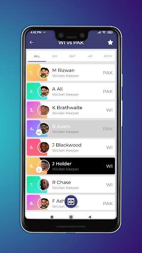 DT11 Dream Team 11 - Teams for DreamXI, My11circle скриншот 3