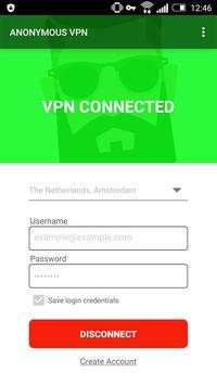 Anonymous VPN screenshot 2