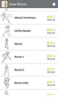 How To Draw Boruto screenshot 1