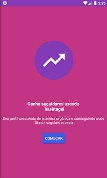 Ganhar Seguidores Melhores Hashtags Instagram screenshot 5