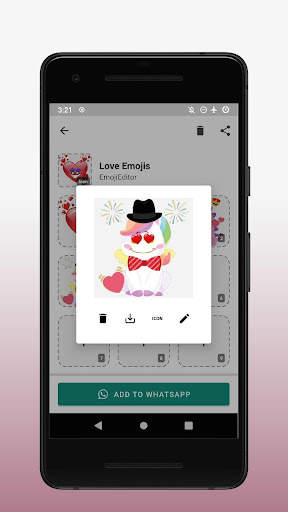Emoji Sticker Editor 5 تصوير الشاشة