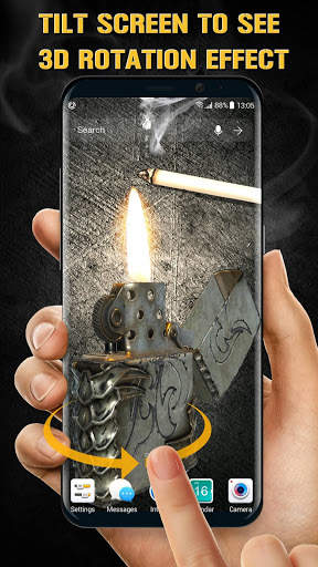 3D Virtual Lighter Simulator Wallpaper screenshot 2