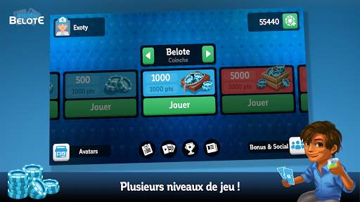 Exoty Belote: 100 000 joueurs en ligne chaque jour screenshot 3