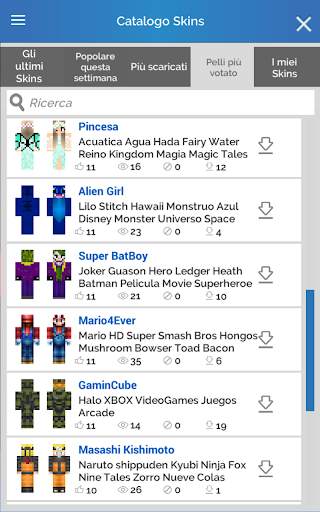 QB9 3D Skin Editor per Minecraft screenshot 15