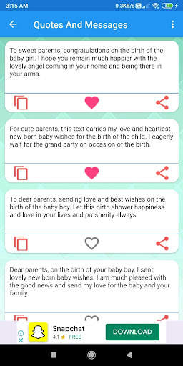 New Born Baby: Greetings, Photo Frames, GIF Quotes screenshot 5