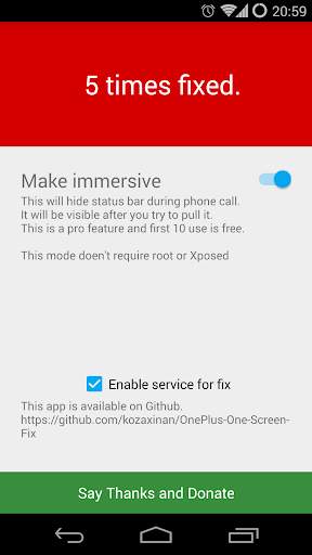 Touch Screen Fix - OnePlus One screenshot 2