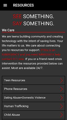 SEESAY Teen Suicide Prevention screenshot 6