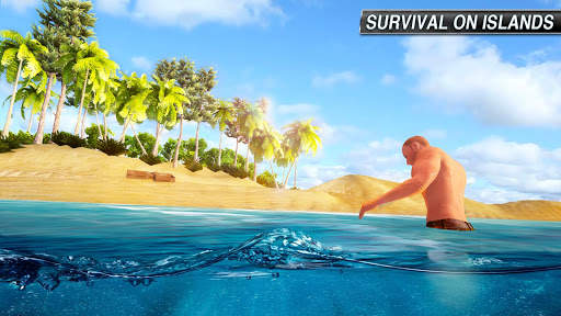Raft Survival 3D Simulator: Forest Escape screenshot 1