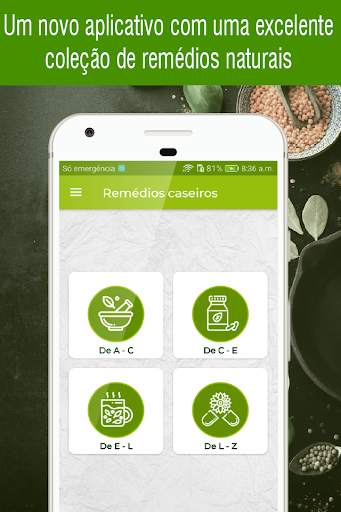 remédios caseiros, plantas medicinais naturais screenshot 1