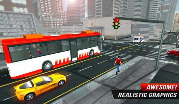 Public Transport City Bus Driving Simulator 2018 screenshot 3