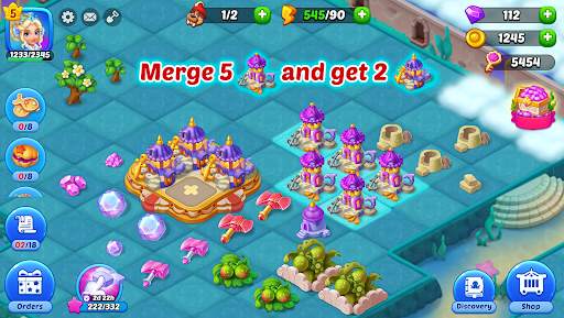 Merge Legend-Atlantis Mermaid screenshot 6