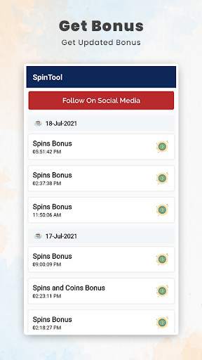 SpinTool : CM Rewards Free Spins and Coins Links screenshot 3