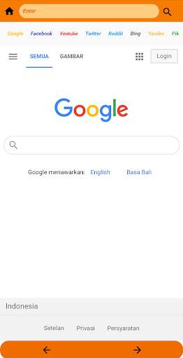 VN Lite Mini Browser screenshot 1