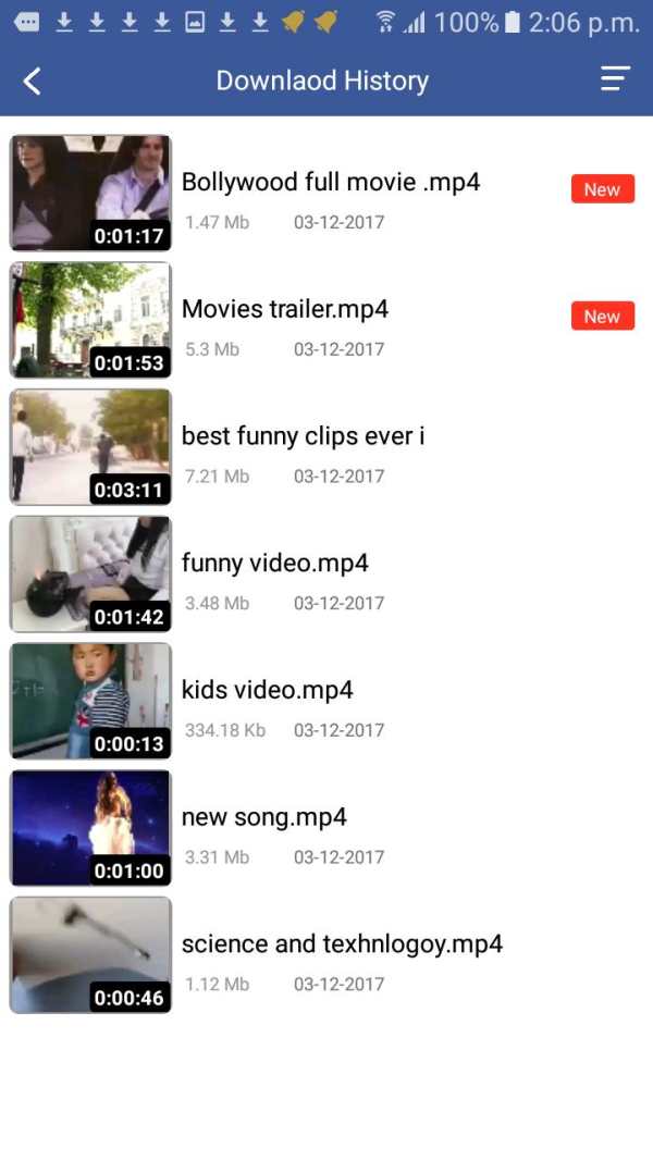 Video downloader for Facebook screenshot 4