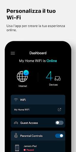 Linksys screenshot 1
