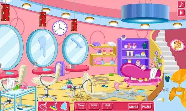 Clean up hair salon screenshot 1