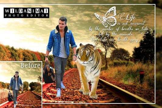 Wild Animal Photo Editor screenshot 3
