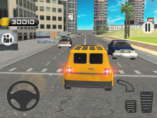 City Traffic Driving Sim 2018 screenshot 9