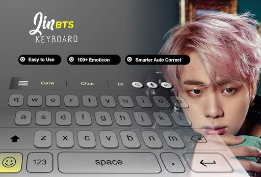 Jin BTS Theme keyboard screenshot 1
