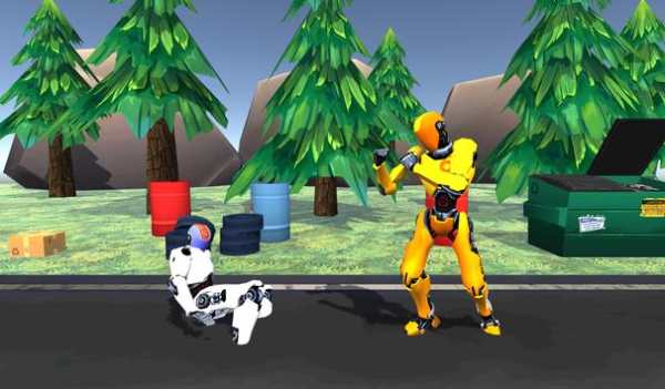 Real Robot X-Ray Fighting Game screenshot 6