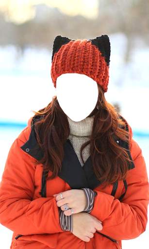 Women Winter Caps Photo Editor screenshot 6
