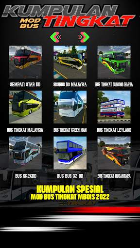 Kumpulan Mod Bus Tingkat screenshot 3