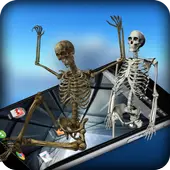 Skeleton Dance On Screen Prank icon